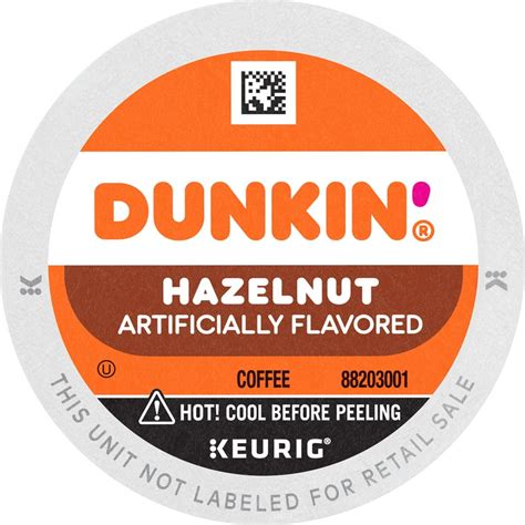 Dunkin Donuts Hazelnut K Cup Coffee Pods 22 Count For Keurig And K