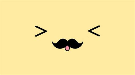 Cute Mustache On Tumblr Cute Moustache Hd Wallpaper Pxfuel