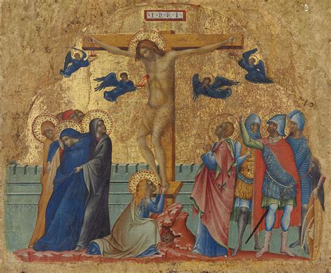 The Crucifixion Painting by Paolo Veneziano