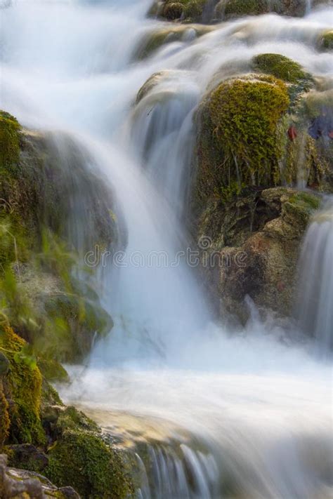 Stream Moss Silk Effect Stock Photo Image Of Clean 131200312