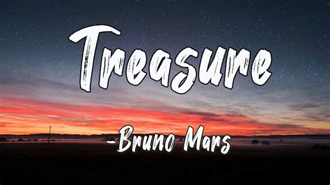 Treasurelyrics Bruno Mars Core Lyrics Youtube