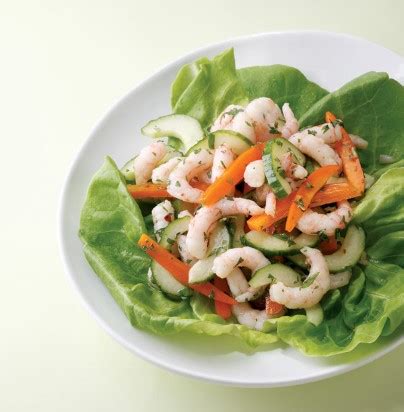In a medium bowl, whisk together the lime juice and sugar until the sugar is completely dissolved, then add the fish sauce. Spicy Thai Shrimp Salad Recipe | Everyday Health