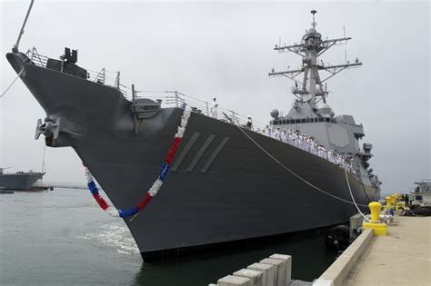 Newest Navy Destroyer Arrives In San Diego Commander Us Pacific Fleet