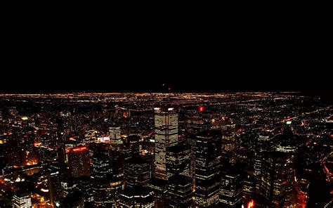 도시의 야경 별처럼 조명 배경 화면 1680x1050 배경 화면 다운로드