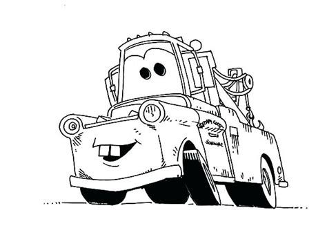 Maybe you would like to learn more about one of these? Tow Mater Coloring Page at GetColorings.com | Free ...