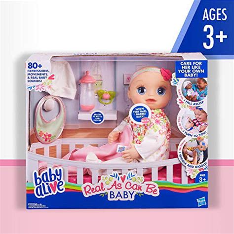 Baby Alive Real As Can Be Baby Realistic Blonde Baby Doll 80