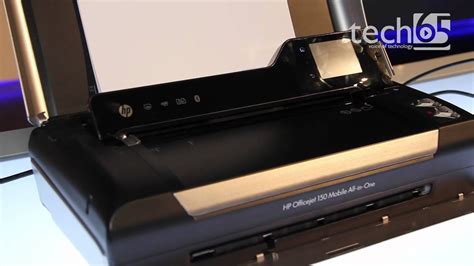 First Looks Hp Officejet 150 Mobile All In One Printer And Scanner