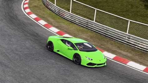 Project Cars Lamborghini Huracan Nordschleife Youtube