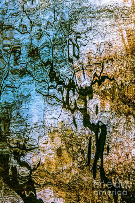 Abstract Water Reflection Photograph By Daliana Pacuraru Fine Art America