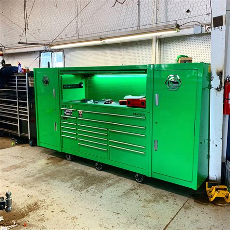 My Matco 4S in Screamin Green : r/toolboxtour