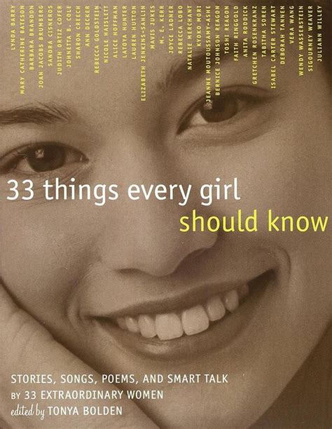33 things every girl should know tonya bolden 9780517709368 boeken