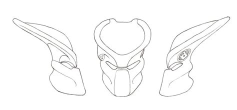 How to draw the predator mask. Predator Mask Drawing at PaintingValley.com | Explore ...