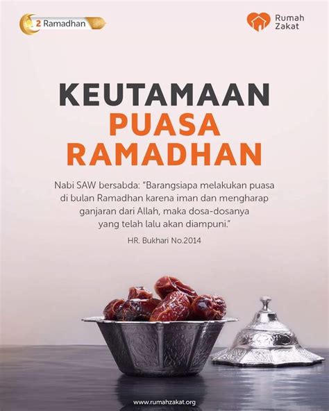 Keutamaan Puasa Ramadhan Atmago