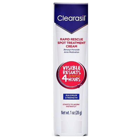 Clearasil Ultra Vanishing Rapid Action Acne Treatment Cream Walgreens