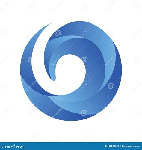 Blue Wave Logo Vector Stock Vector Illustration Of Modern 150220756