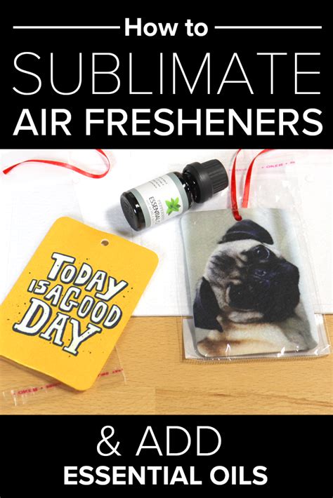 How To Make Sublimation Air Freshener Freeman Terrence