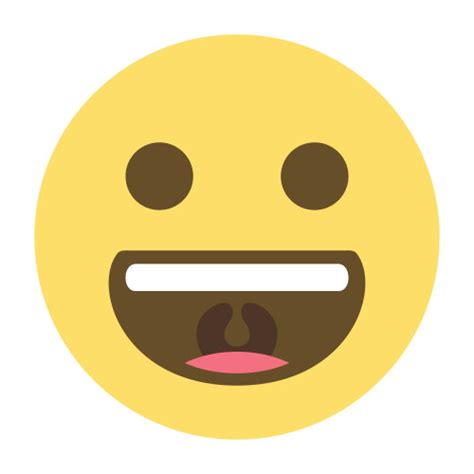 Emoji One Wall Icon Grinning Face Walls 360