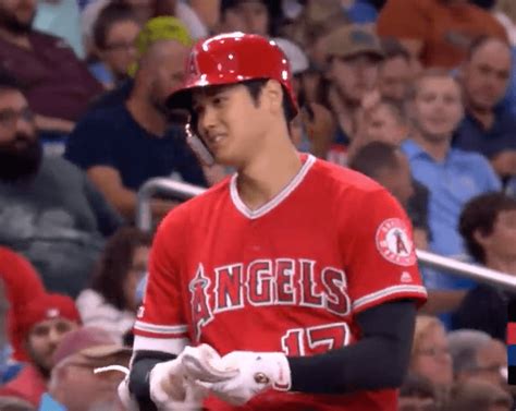 Ohtani's cleats and batting gloves follow the same theme with a white a red color combo. What Pros Wear: Shohei Ohtani Stays Hot, Becoming First Japanese Player to Hit for the Cycle ...