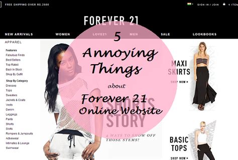 5 Annoying Things You Should Know About Forever 21 Online India Website