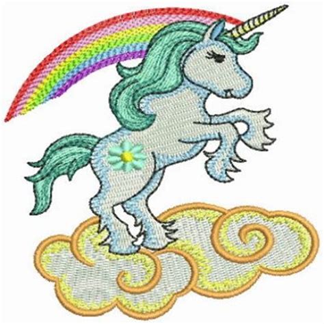 Rainbow Unicorn Embroidery Designs Machine Embroidery Designs At