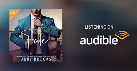 Fate By Abby Brooks Audiobook Uk