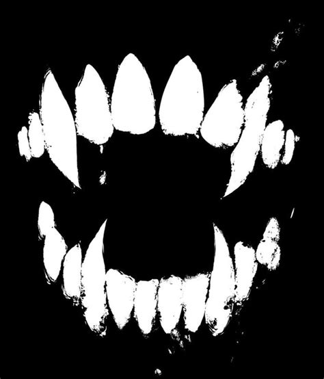 Pin By Ahiru Mangaka On Creepy Art Teeth Art Dark Art