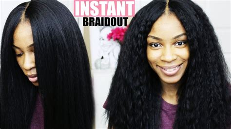 A nonchalant effortless look as if you are spending all summer by the beach is so tempting. How To Make Synthetic Hair Wavy: Braid Out on Kinky ...