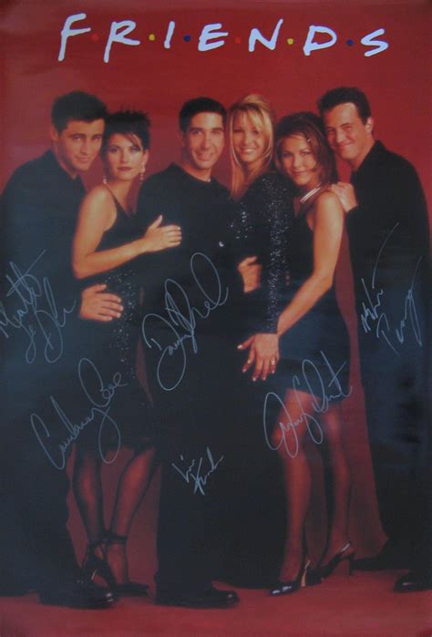 Friends: Multi Signed 2.3ft x 3.3ft (27.6inch x 39.6inch) Original TV