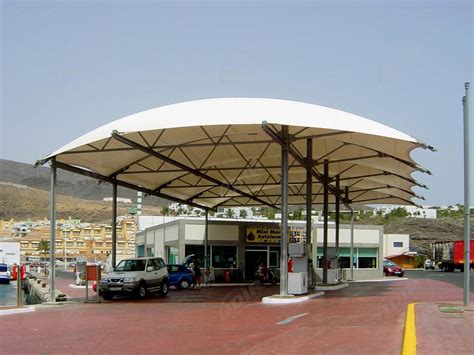 10th bridges gas station proposal on behance. Petrol Pump Canopy - Oil and Gas Fuel Station Tensile Roof ...