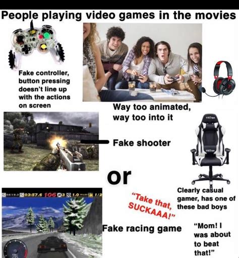 Typical Stereotype Of Gamer In Movies Rgaming