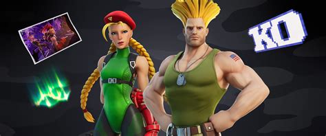 3440x1440 Resolution Guile And Cammy Fortnite Chapter 2 Street Fighter