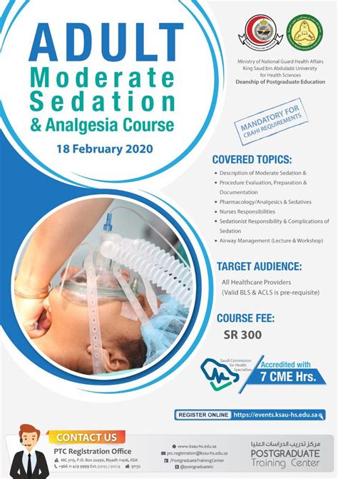 Adult Moderate Sedation And Analgesia Course