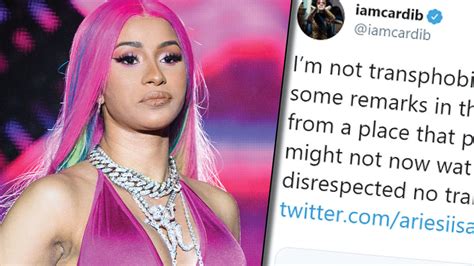 Cardi B Hits Back Over Accusations Of Transphobia And Homophobia Popbuzz