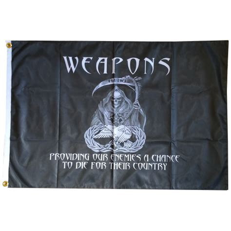 Black Weapons Reaper Flag 2 X 3