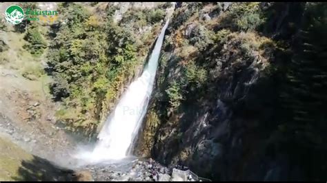 Chamb Waterfall Azad Kashmir Pakistan Beautiful Rainbow Youtube