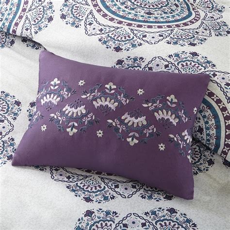 Olliix By Intelligent Design Anika Purple Twintwin Xl Comforter Set