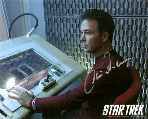 Chris Doohan Signed Photo From Star Trek 2009direct From Doohan