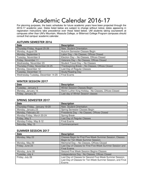 Printable Weekly Academic Calendar How To Create A Weekly Academic