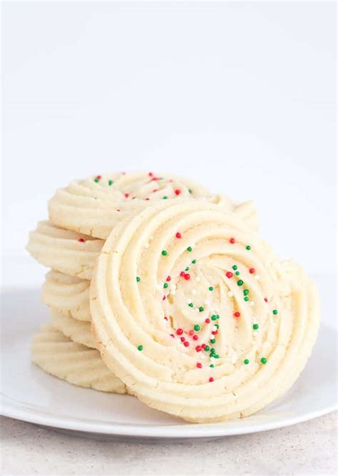 Because these are butter cookies, it goes without saying that you should use the best quality butter you can find. Spritz Cookies
