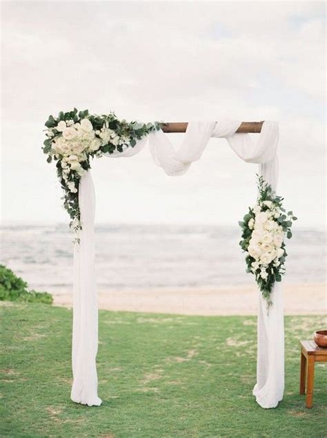 20 Stunning Beach Wedding Ceremony Ideas Backdrops Arches And Aisles