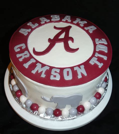Alabama Roll Tide Birthday Cakes Miragedesignhub