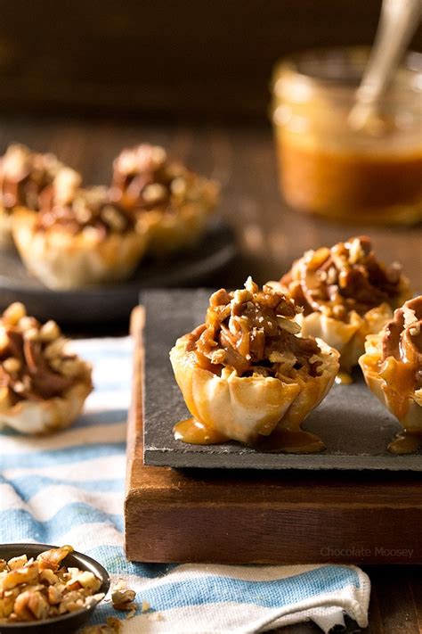 39 appetizers for a crowd that are easy 6. No Bake Turtle Cheesecake Phyllo Cups - Homemade In The ...