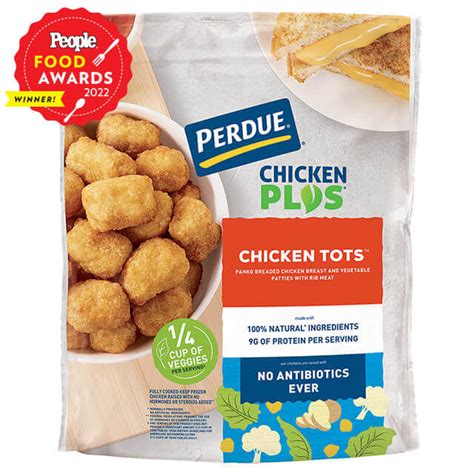 Perdue® Chicken Plus® Chicken Breast And Vegetable Dino Nuggets 22 Oz 80700 Perdue®