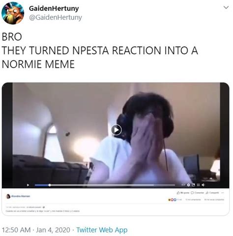 Npesta S Reaction Gets Appropriated Npesta S Kenos Verification Reaction Know Your Meme