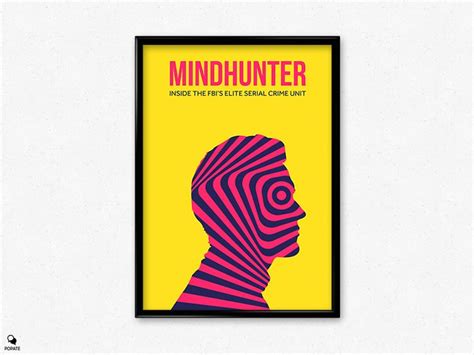 Mindhunter Alternative Poster | Creative poster design, Minimalist poster design, Poster design ...