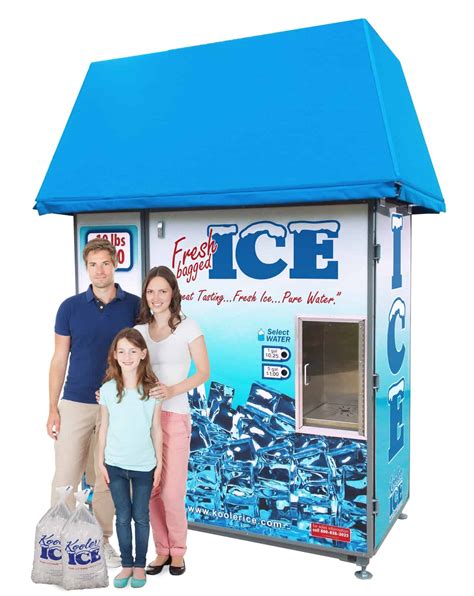 Im600 Ice Vending Machine Kooler Ice