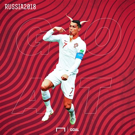 World Cup 2018 Feed The Goat And He Will Score Cristiano Ronaldo Is