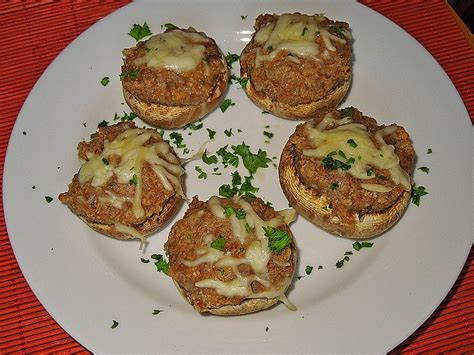 Gefüllte Champignons mit Hackfleisch von janarchie Chefkoch