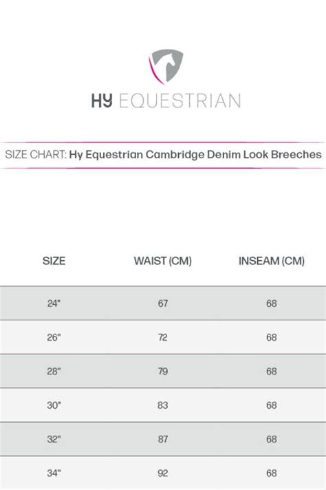 Hy Equestrian Ladies Cambridge Denim Look Breeches Country And Stable