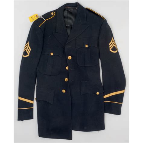 Us Army Enlisted Dress Blue Tunic Cowans Auction House The Midwest